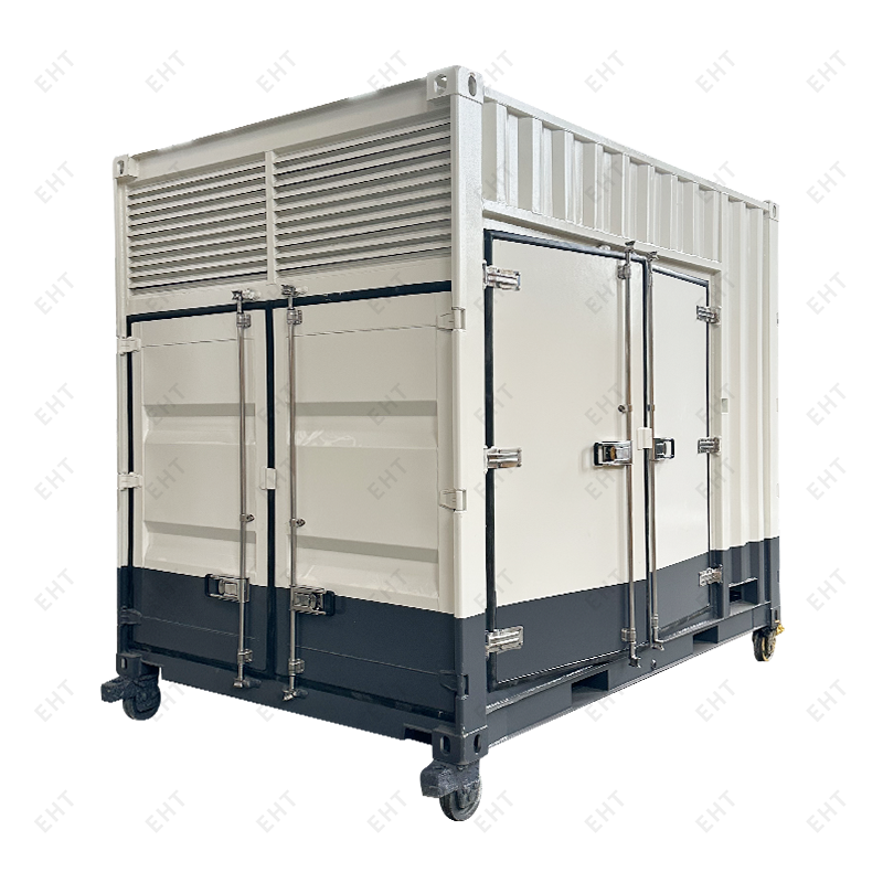 Vỏ máy nén khí 12 ft tùy chỉnh với hệ thống thu gom dầu-nước