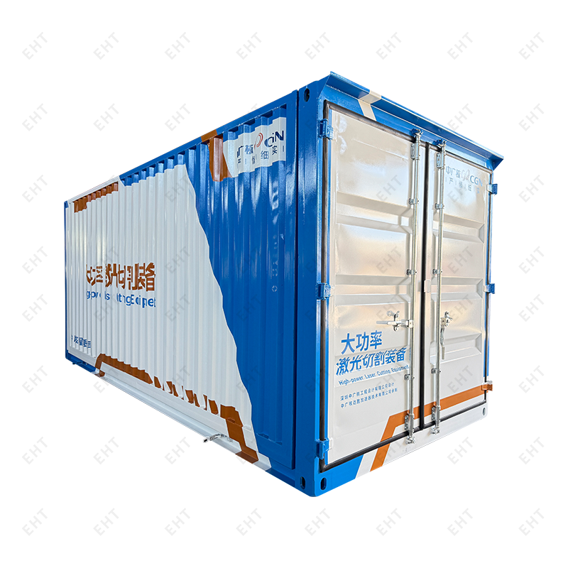 Container mở cánh thủy lực 20ft để tích hợp thiết bị và hậu cần