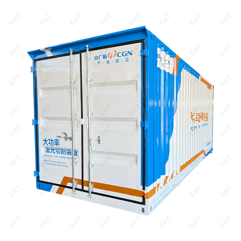 Container mở cánh thủy lực 20ft để tích hợp thiết bị và hậu cần