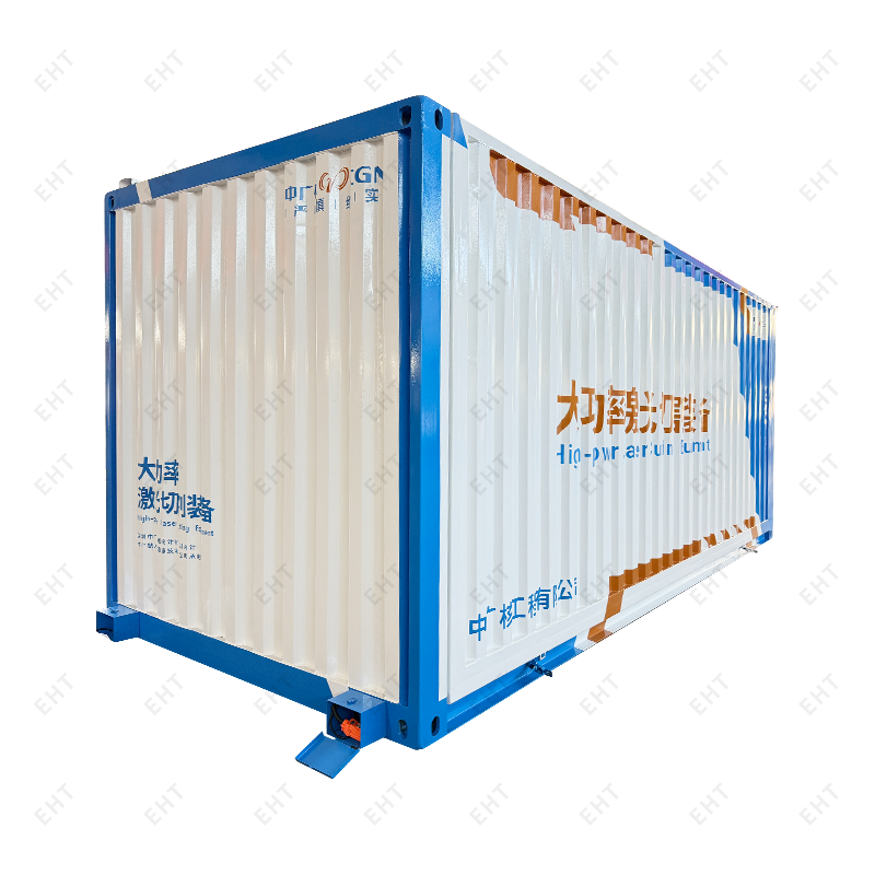 Container mở cánh thủy lực 20ft để tích hợp thiết bị và hậu cần