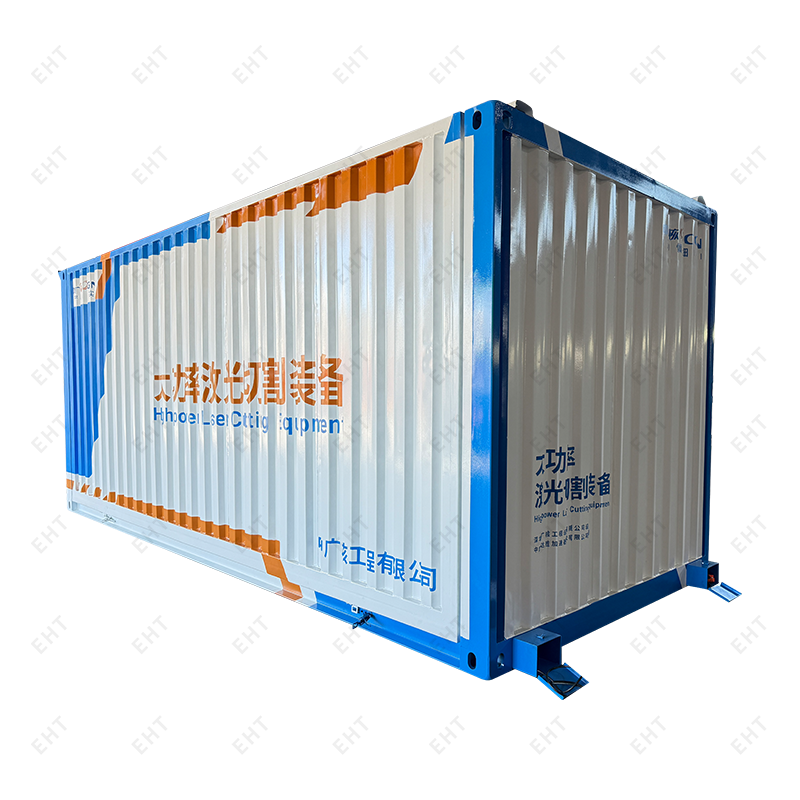 Container mở cánh thủy lực 20ft để tích hợp thiết bị và hậu cần