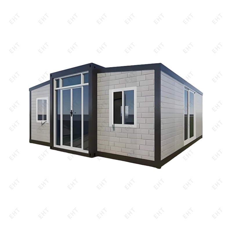 Nhà container có thể mở rộng cánh đôi 20ft Đơn vị sống di động đúc sẵn