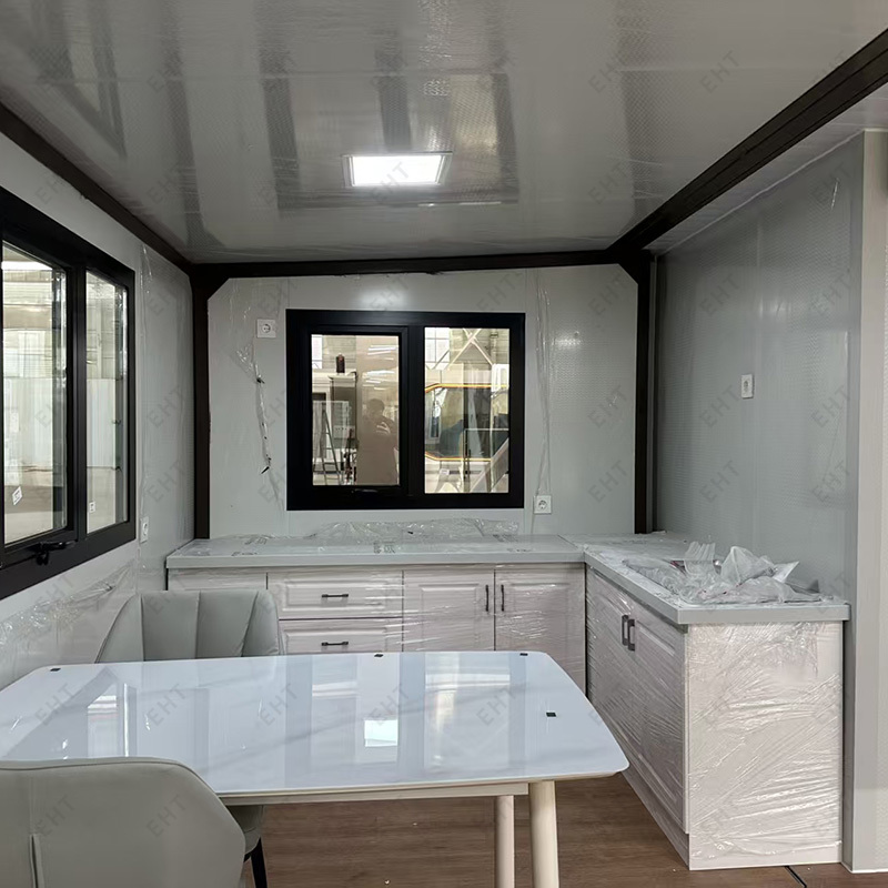 Nhà container có thể mở rộng cánh đôi 20ft Đơn vị sống di động đúc sẵn
