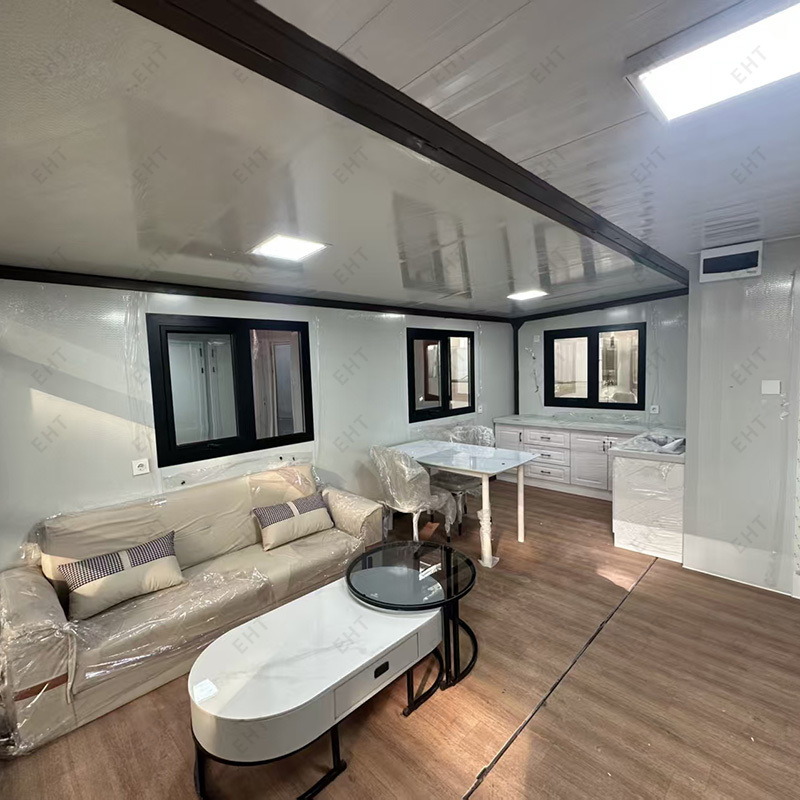 Nhà container có thể mở rộng cánh đôi 20ft Đơn vị sống di động đúc sẵn