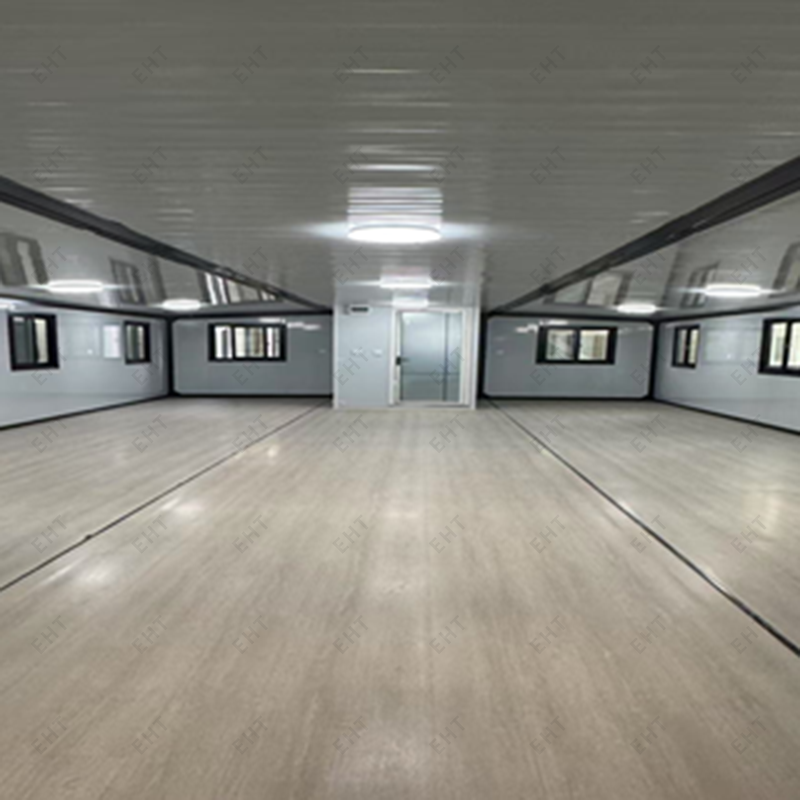 Nhà container có thể mở rộng cánh đôi 40ft Đơn vị sống mô-đun đúc sẵn